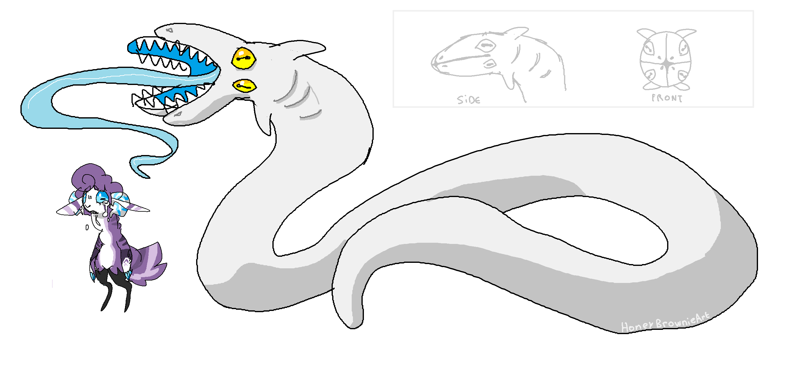 Very dangerous Man eating worm